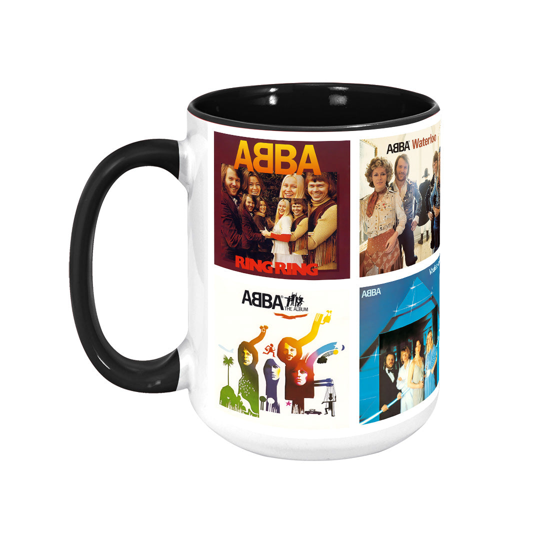 ABBA Albums Cover Collection Retro Mug