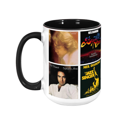 Neil Diamond Albums Cover Collection Retro Mug