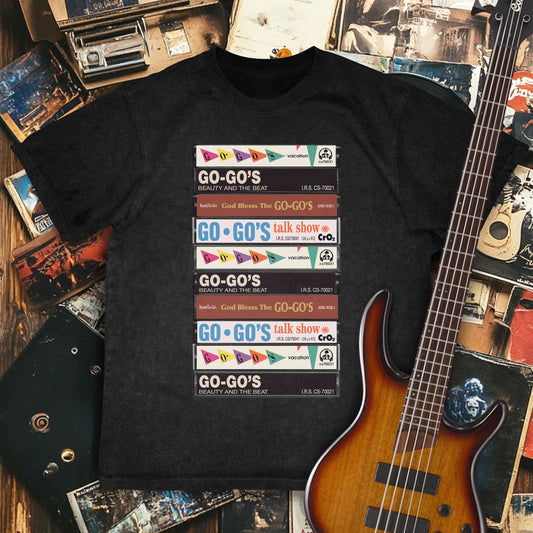 Go-Go's Albums Cassette Retro Collection Premium Unisex T-Shirt