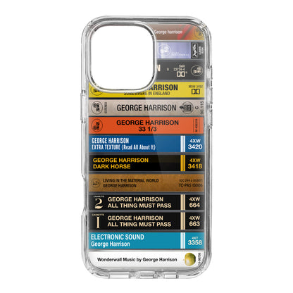 George Harrison Albums Cassette Collection Retro Phone Case