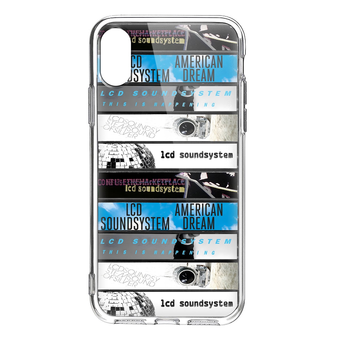 LCD Soundsystem Albums Cassette Collection Retro Phone Case