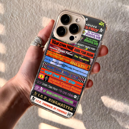 Insane Clown Posse Albums Cassette Collection Retro Phone Case
