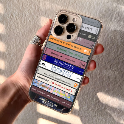 Morrissey Albums Cassette Collection Retro Phone Case