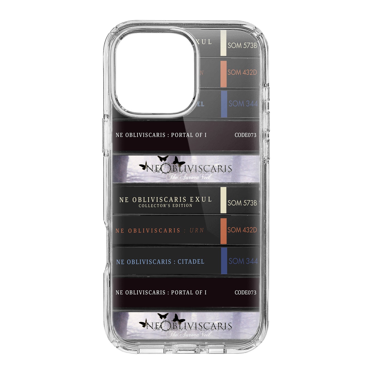 Ne Obliviscaris Albums Cassette Collection Retro Phone Case