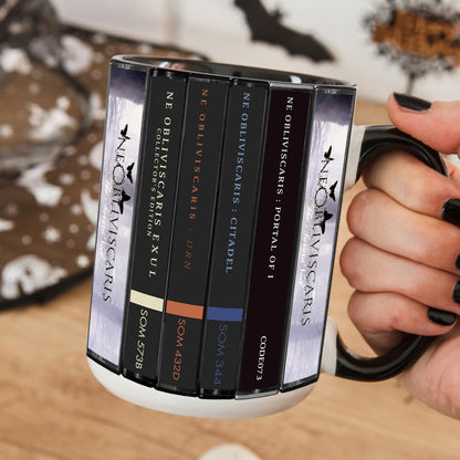Ne Obliviscaris Albums Cassette Collection Retro Accent Mug