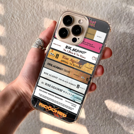 Rise Against Albums Cassette Collection Retro Phone Case