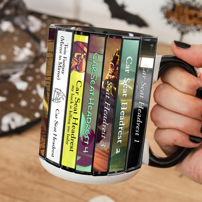 Car Seat Headrest Albums Cassette Collection Retro Accent Mug