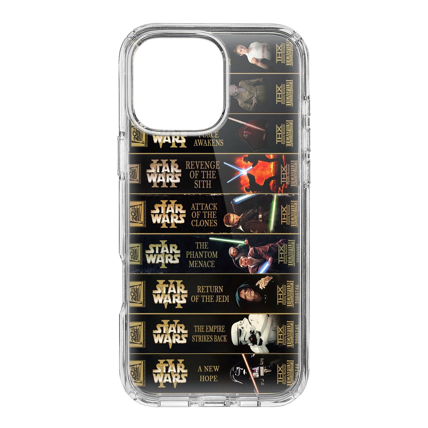 Star Wars VHS Collection Retro Phone Case