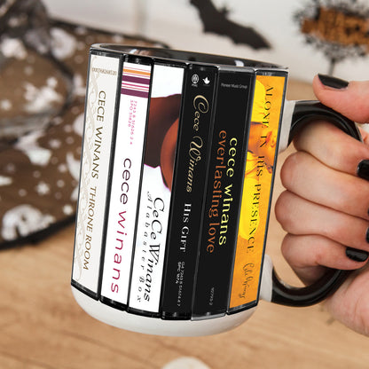 CeCe Winans Albums Cassette Collection Retro Accent Mug