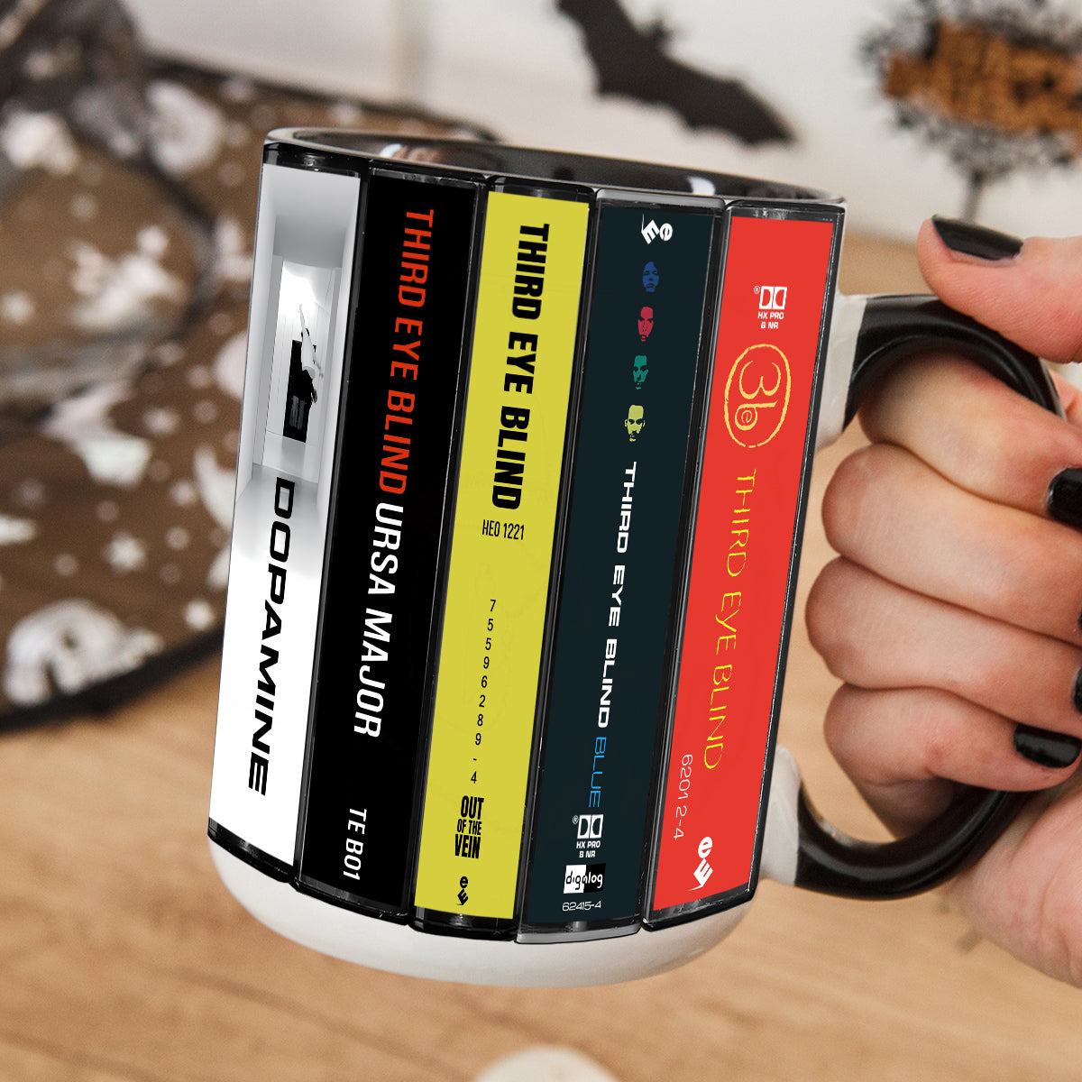 Third Eye Blind Albums Cassette Collection Retro Accent Mug