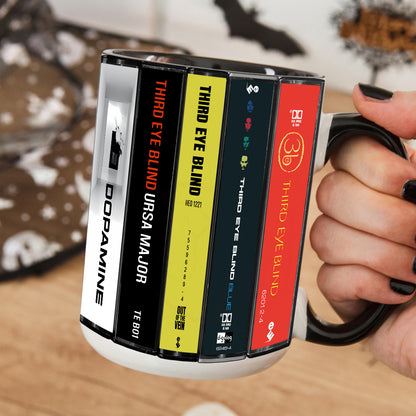 Third Eye Blind Albums Cassette Collection Retro Accent Mug