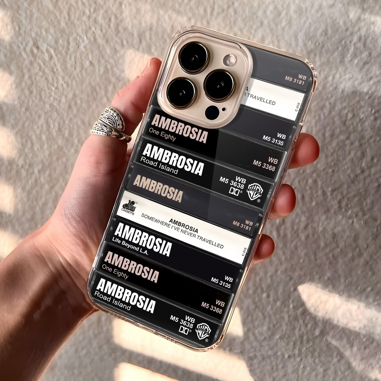 Ambrosia Albums Cassette Collection Retro Phone Case