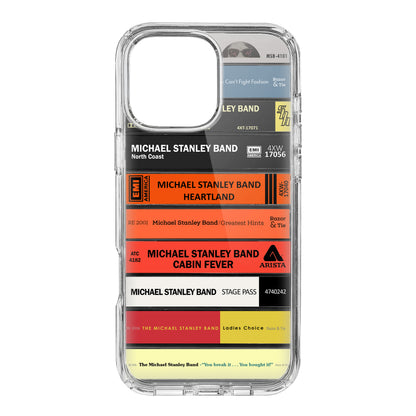 Michael Stanley Band Albums Cassette Collection Retro Phone Case