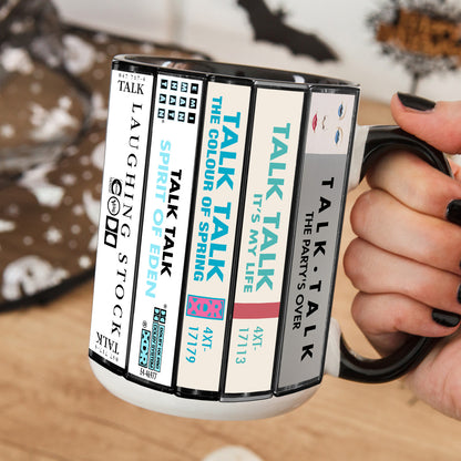 Talk Talk Albums Cassette Collection Retro Accent Mug