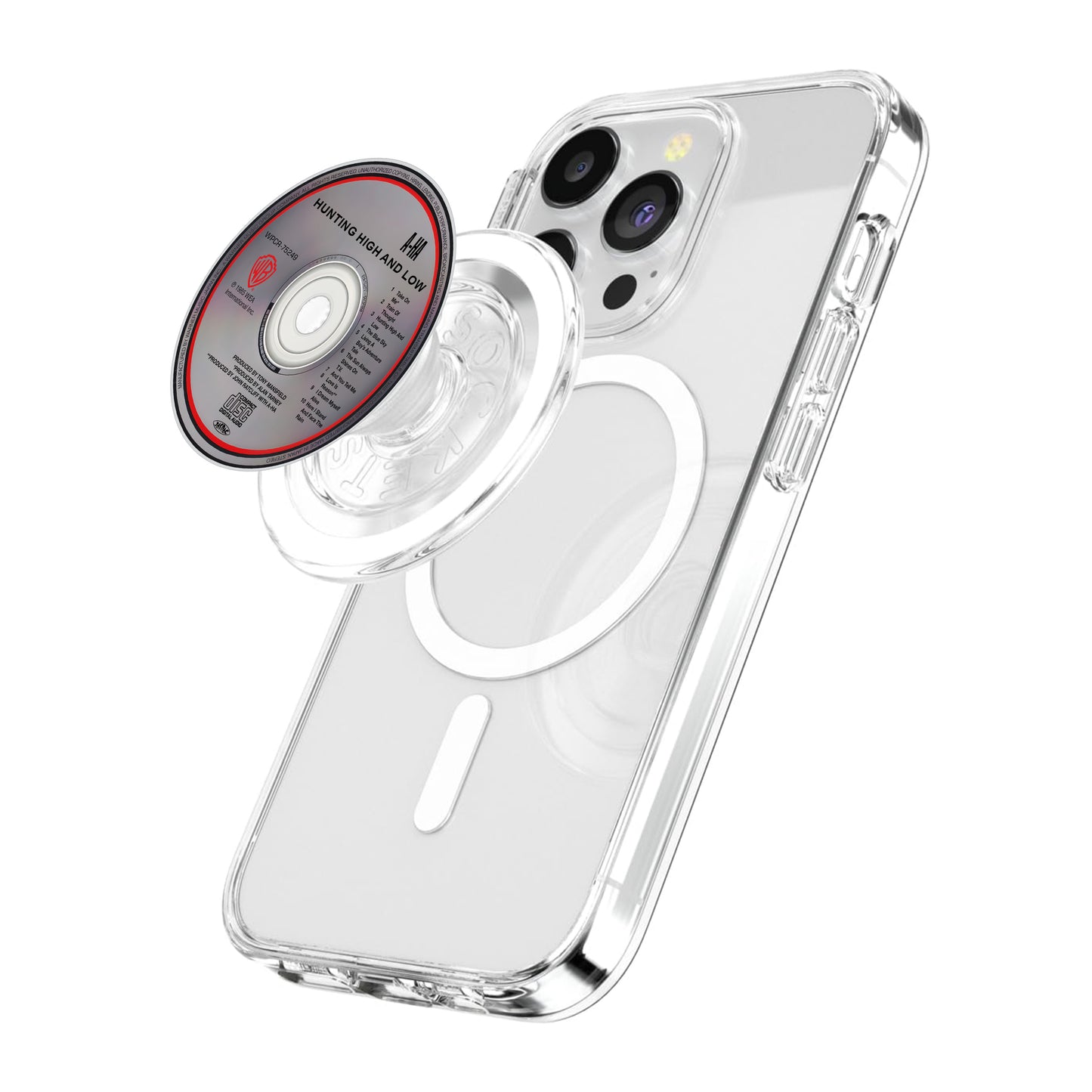 Hunting High and Low CD Magnetic Phone Grip - A-ha