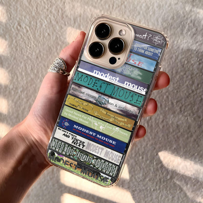 Modest Mouse Albums Cassette Collection Retro Phone Case