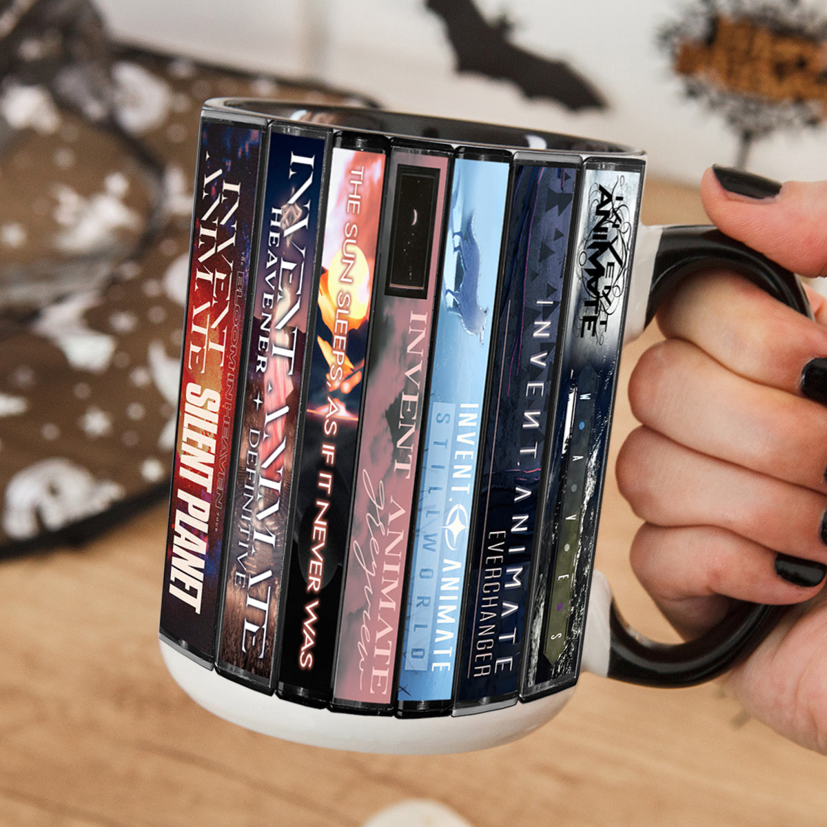 Invent Animate Albums Cassette Collection Retro Accent Mug