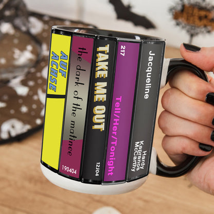 Franz Ferdinand Albums Cassette Retro Collection Accent Mug