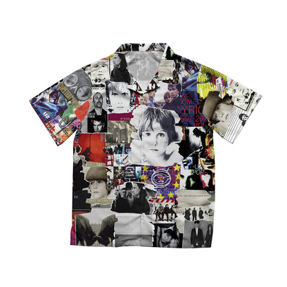 U2 Albums Covers Collage Unisex Hawaiian Shirt