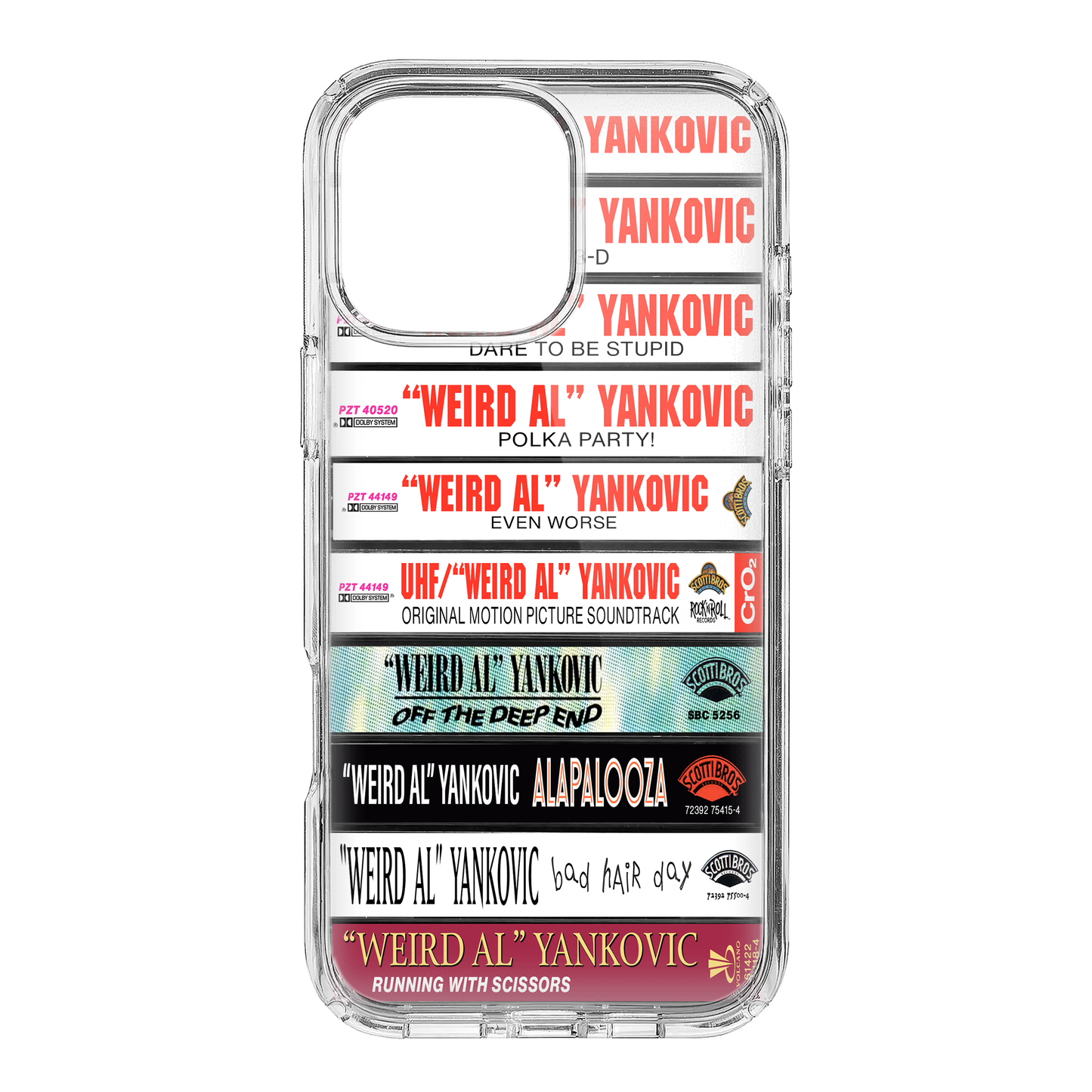 Weird AI Albums Cassette Collection Retro Phone Case