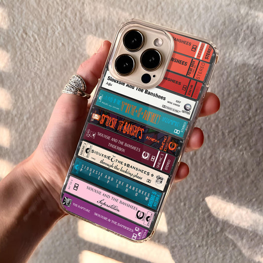 Siouxsie and the Banshees Albums Cassette Collection Retro Phone Case