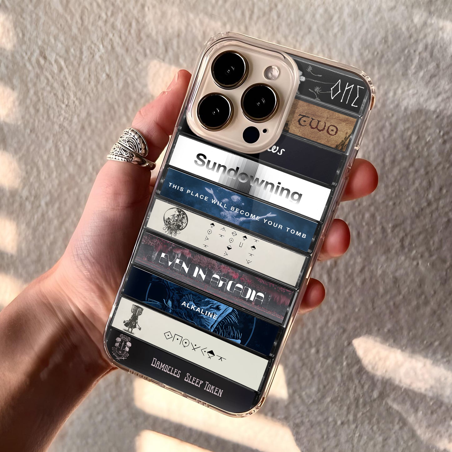 Sleep Token Albums Cassette Collection Retro Phone Case