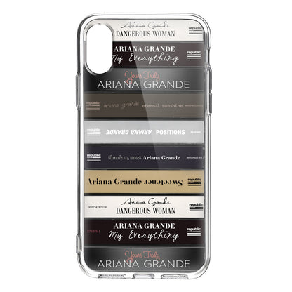 Ariana Grande Albums Cassette Collection Retro Phone Case