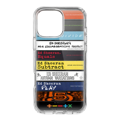 Ed Sheeran Albums Cassette Collection Retro Phone Case
