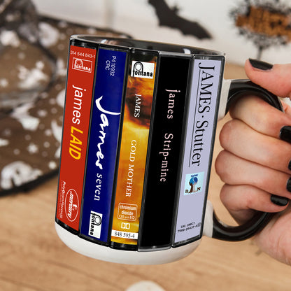 James Albums Cassette Retro Collection Accent Mug