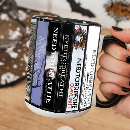 Needtobreathe Albums Cassette Collection Retro Accent Mug