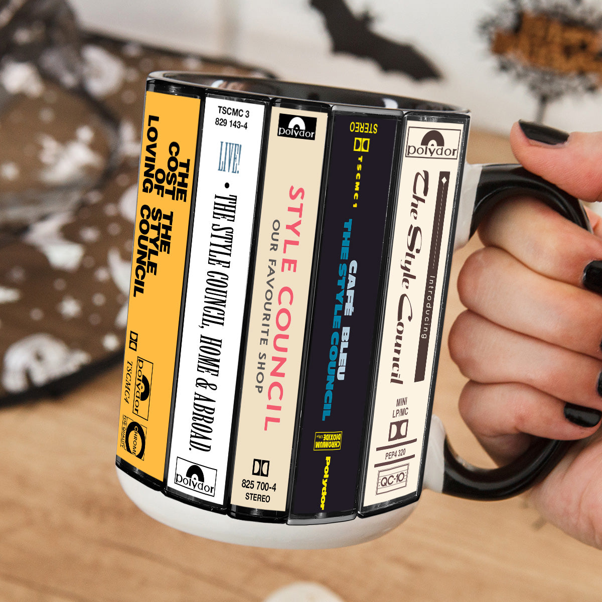 The Style Council Albums Cassette Collection Retro Accent Mug