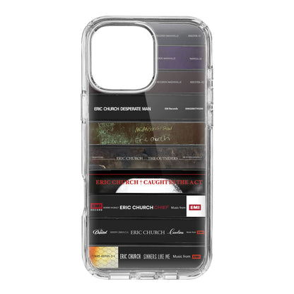 Eric Church Albums Cassette Collection Retro Phone Case