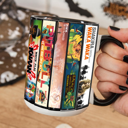 World Cup Single Covers Collection Retro Accent Mug