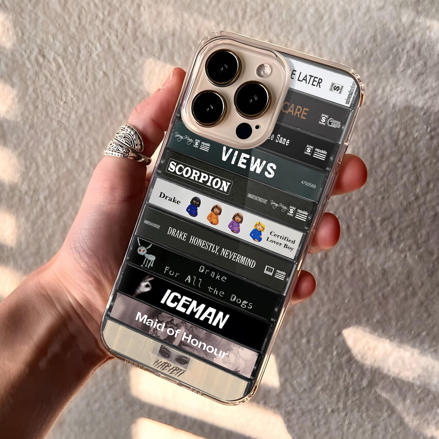 Drake Albums Cassette Collection Retro Phone Case
