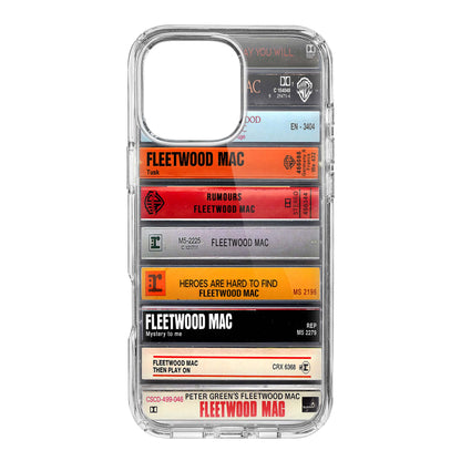 Fleetwood Mac Albums Cassette Collection Retro Phone Case
