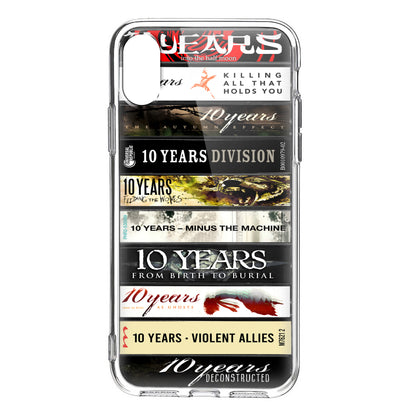 10 Years Albums Cassette Collection Retro Phone Case