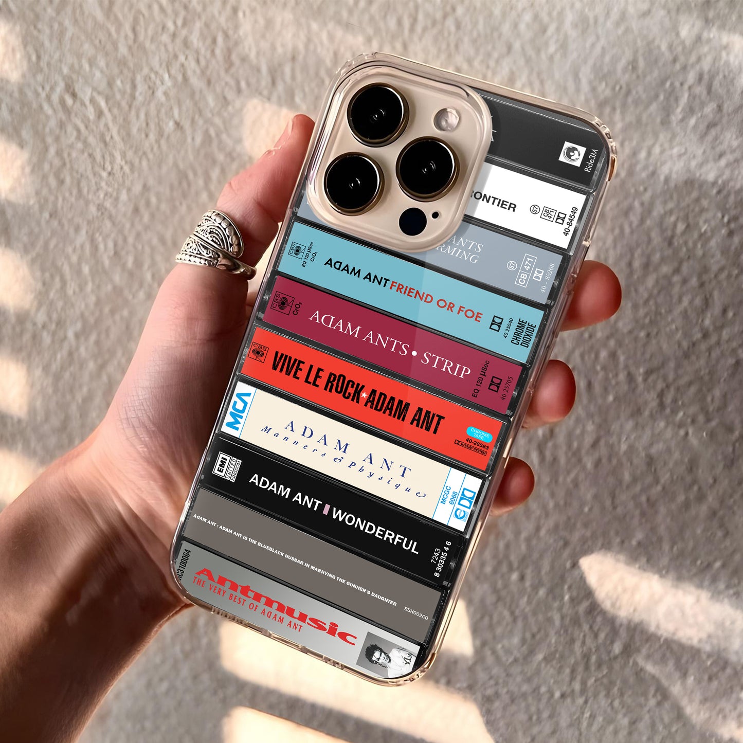 Adam and the Ants Albums Cassette Collection Retro Phone Case