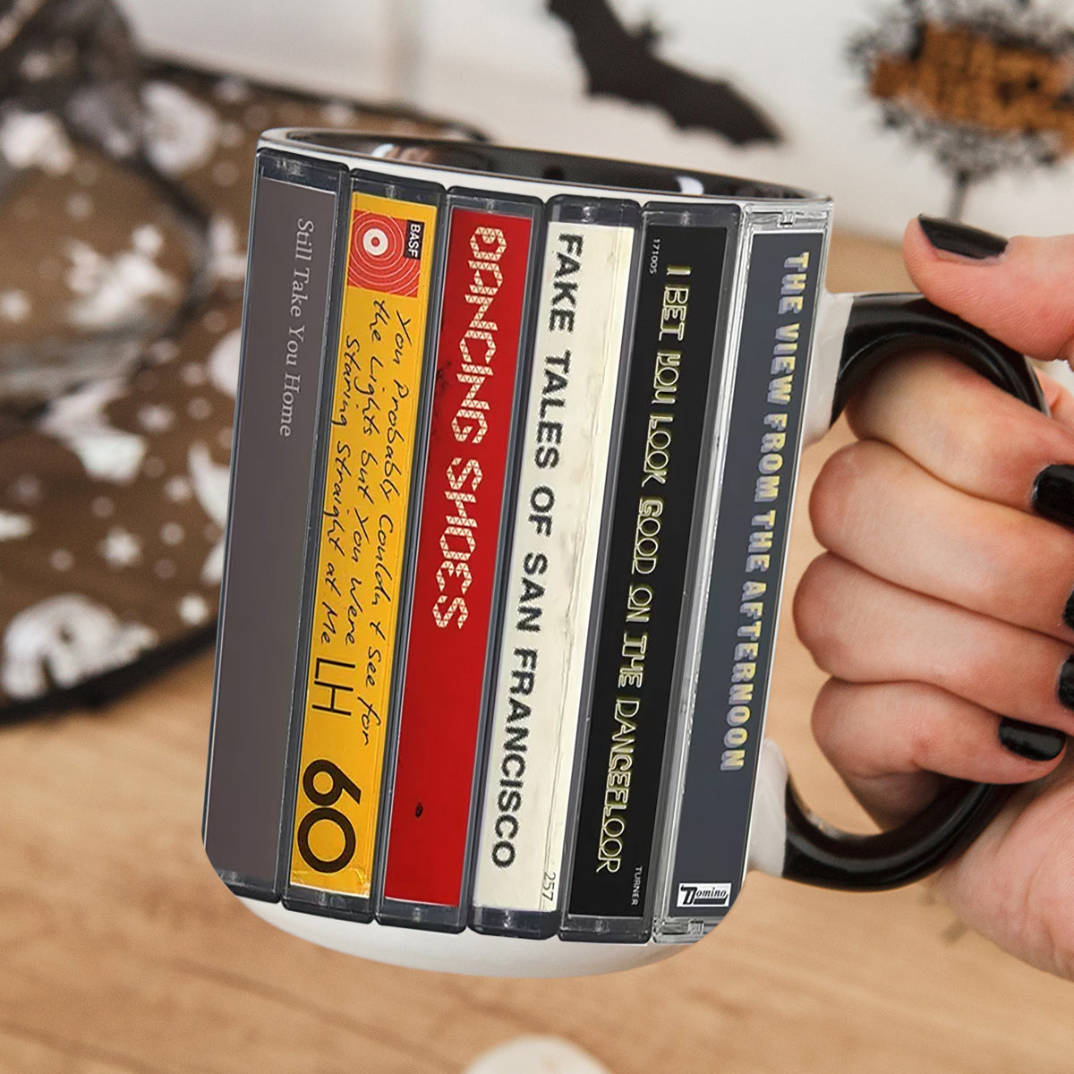 Arctic Monkeys Debut Album Retro Cassette Collection Accent Mug