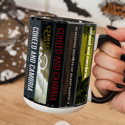 Coheed And Cambria Albums Cassette Collection Retro Accent Mug