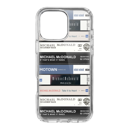 Michael McDonald Albums Cassette Collection Retro Phone Case