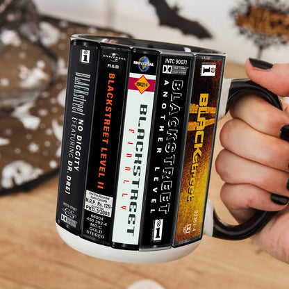BLACKstreet Albums Cassette Collection Retro Accent Mug