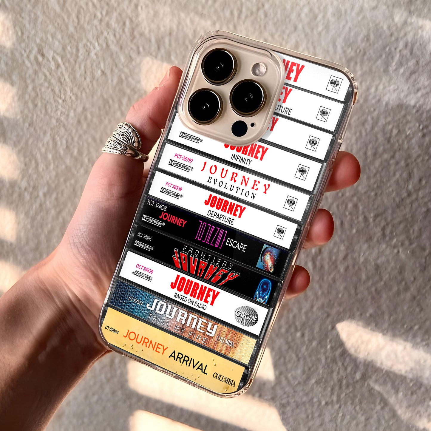 Journey Albums Cassette Collection Retro Phone Case