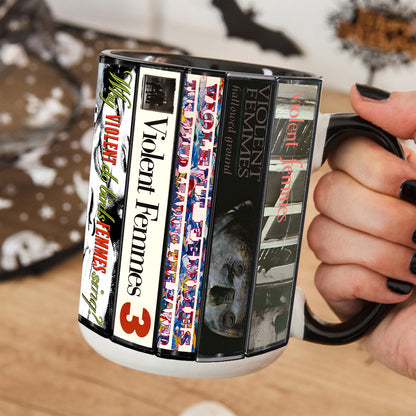 Violent Femmes Albums Cassette Collection Retro Accent Mug