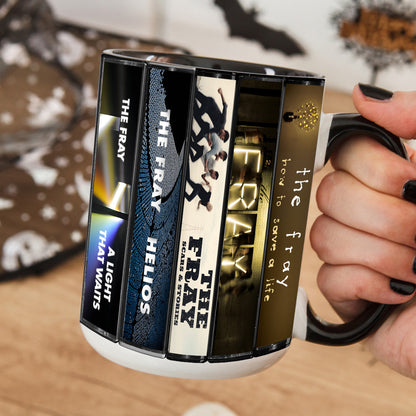 The Fray Albums Cassette Collection Retro Accent Mug
