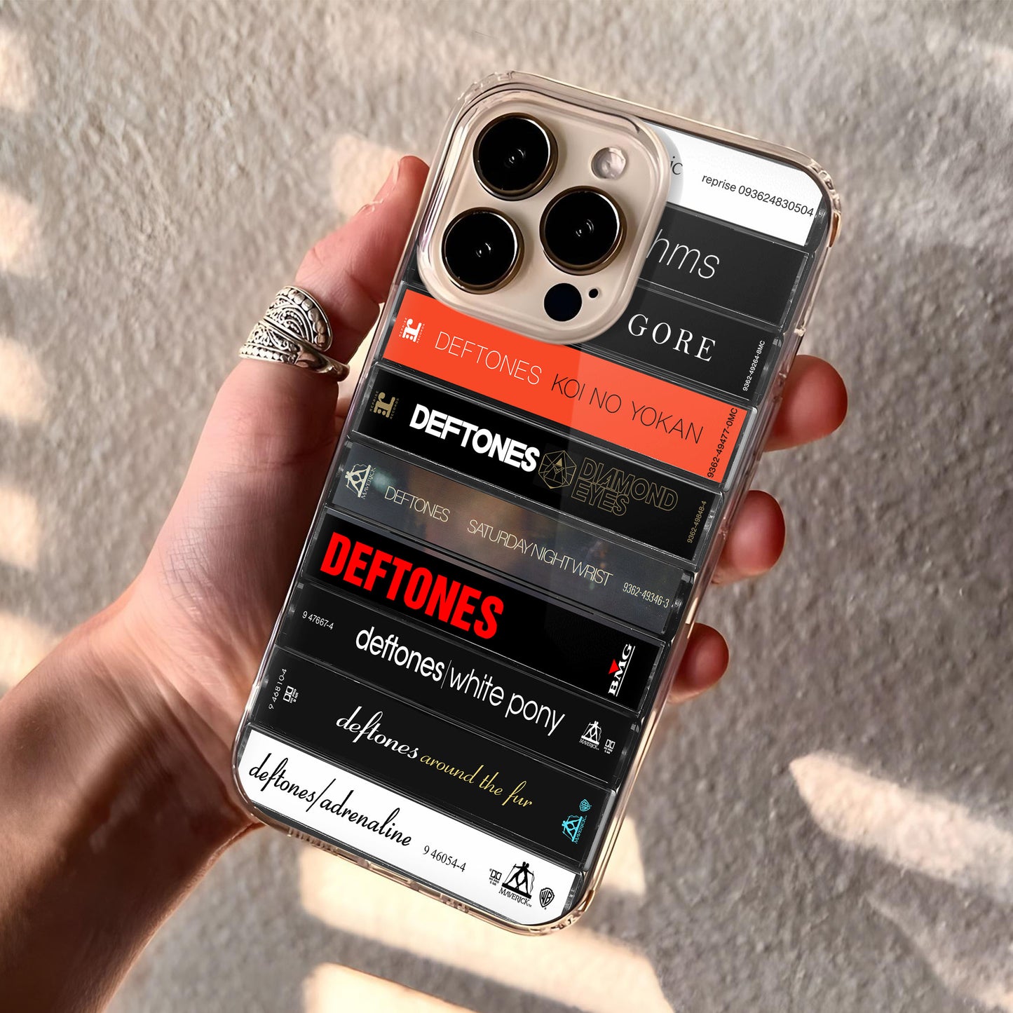 Deftones Albums Cassette Collection Retro MagSafe Phone Case