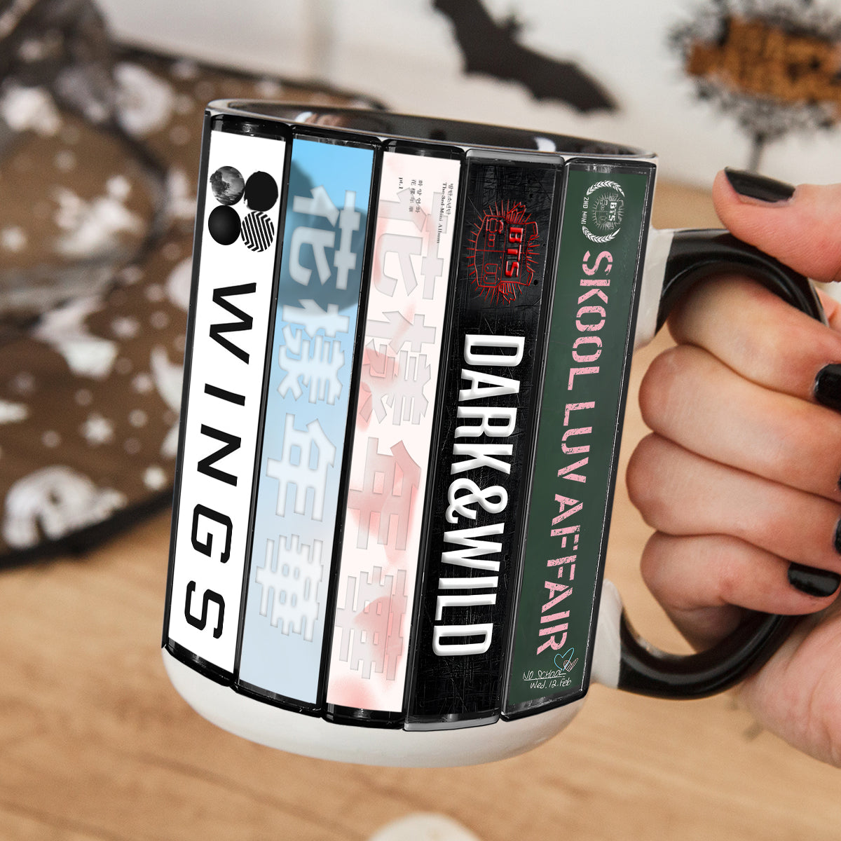 BTS Albums Collection Accent Mug