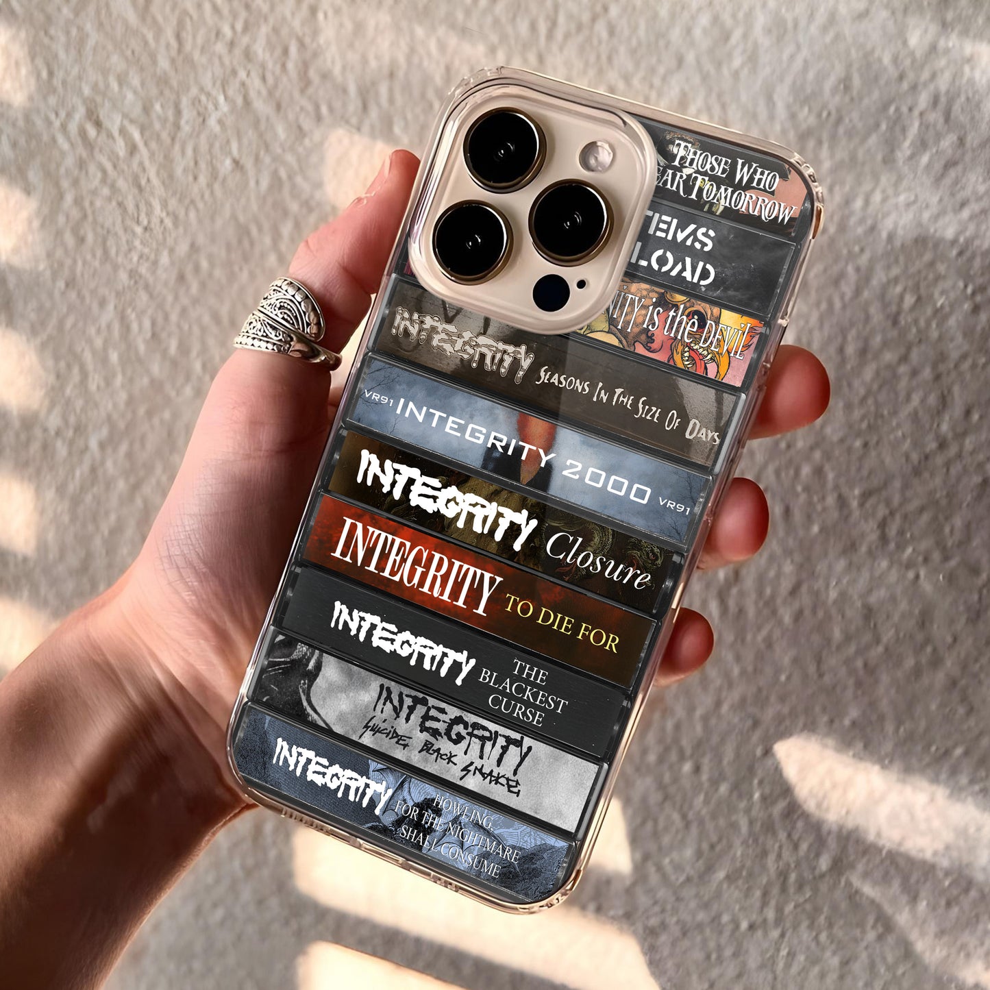 Integrity Albums Cassette Collection Retro Phone Case