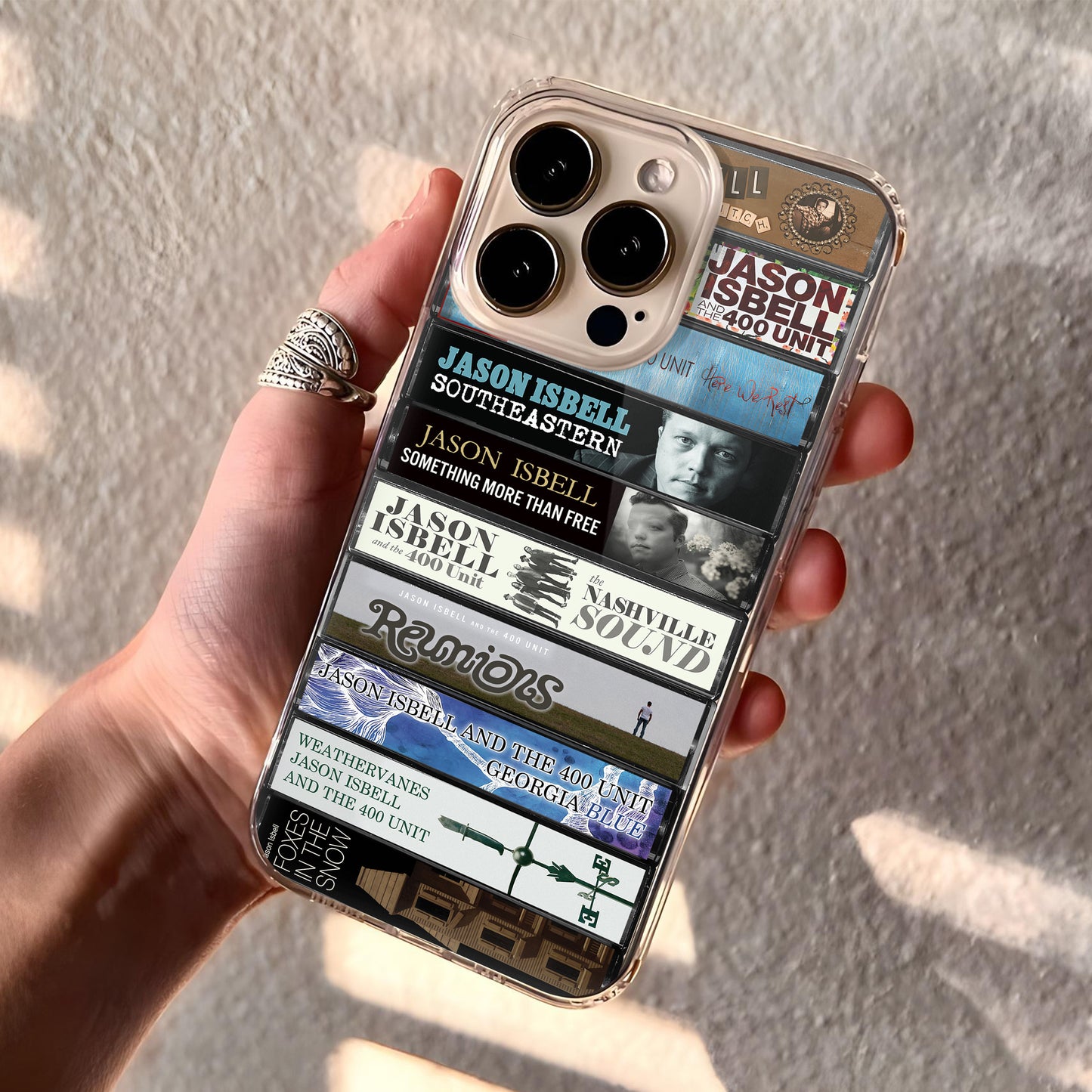 Jason Isbell Albums Cassette Collection Retro Phone Case