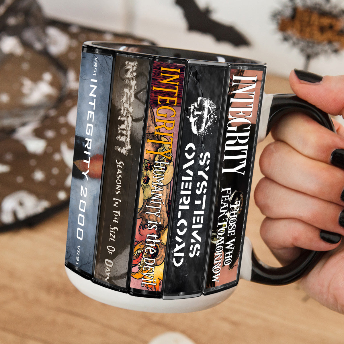 Integrity Albums Cassette Collection Retro Accent Mug