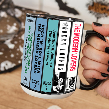 The Modern Lovers Albums Cassette Collection Retro Accent Mug